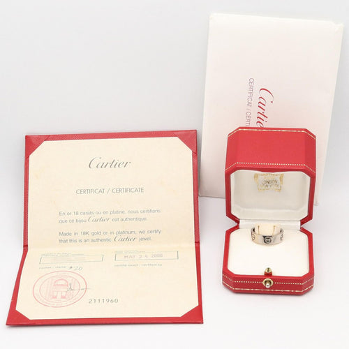 Cartier Ring B4084700 K18Wg Used A
