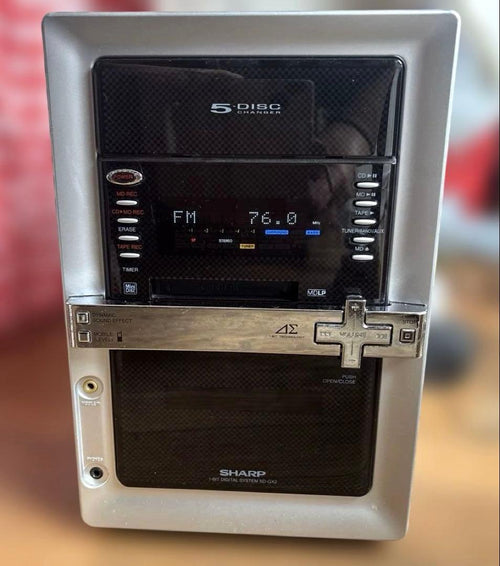 Sharp Cd Md Cassette Deck Sd-Gx2-S Fmok