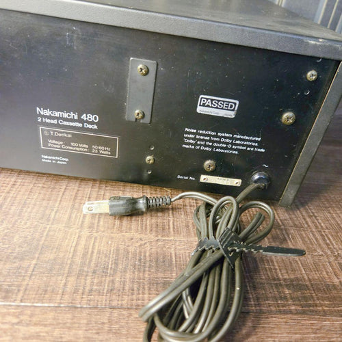 Cd, Md Cassette Decks Nakamichi 480