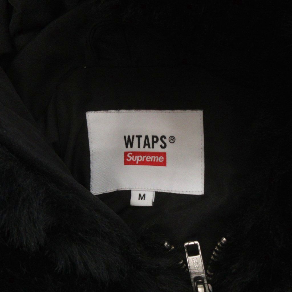 Supreme Jumper Blouson Wtaps 21Aw Faux Fur Hooded Jacket M