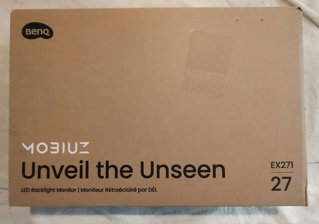 Benq Display Monitor Body Mobiuz Ex271 180Hz 27