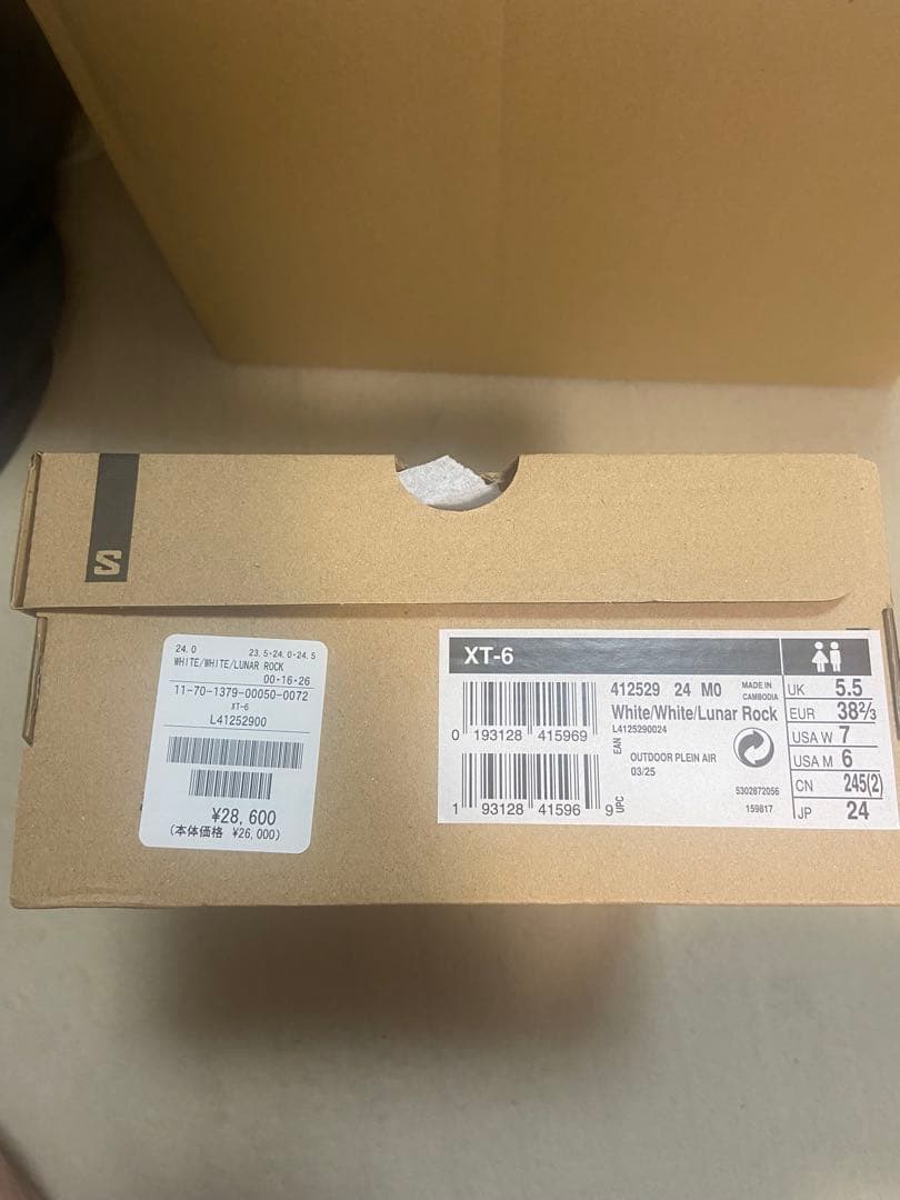 Salomon Sneakers 1 Xt-6 Adv "White" 24