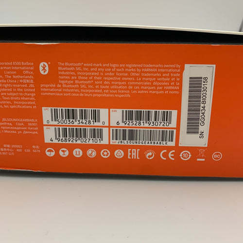 Jbl Speaker Soundgear Bta Jblsoundgearbablk Bluetooth/Apt-X 4