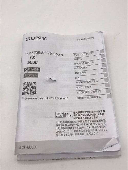 Mirrorless Interchangeable Lens Cameras Sony 6000 Ilce-6000