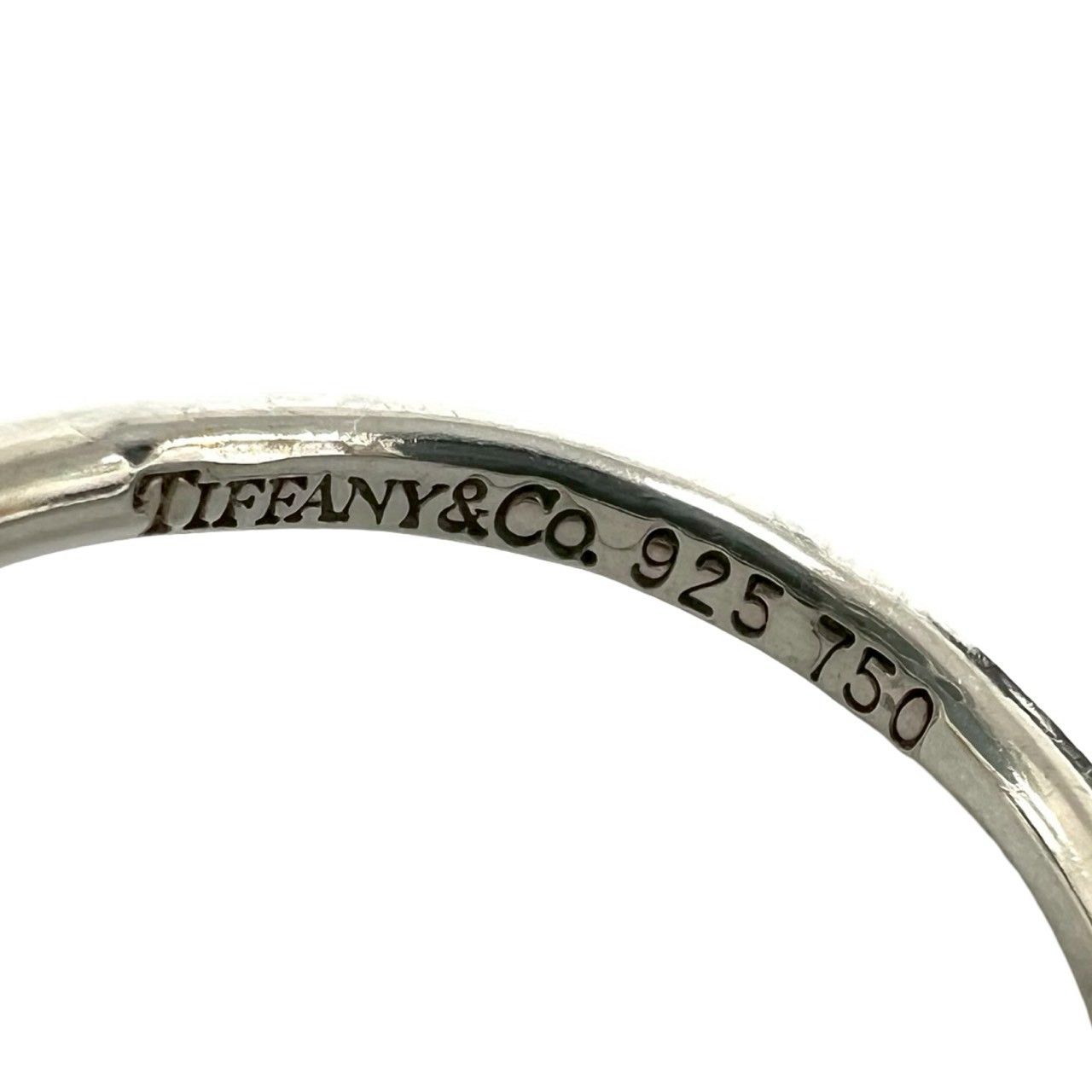 Tiffany Ring Tiffany&Co. 925 K18 10 15867