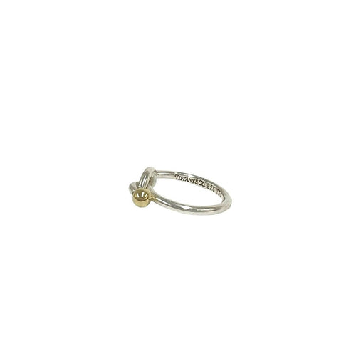 Tiffany Ring Tiffany&Co. 925 K18 10 15867