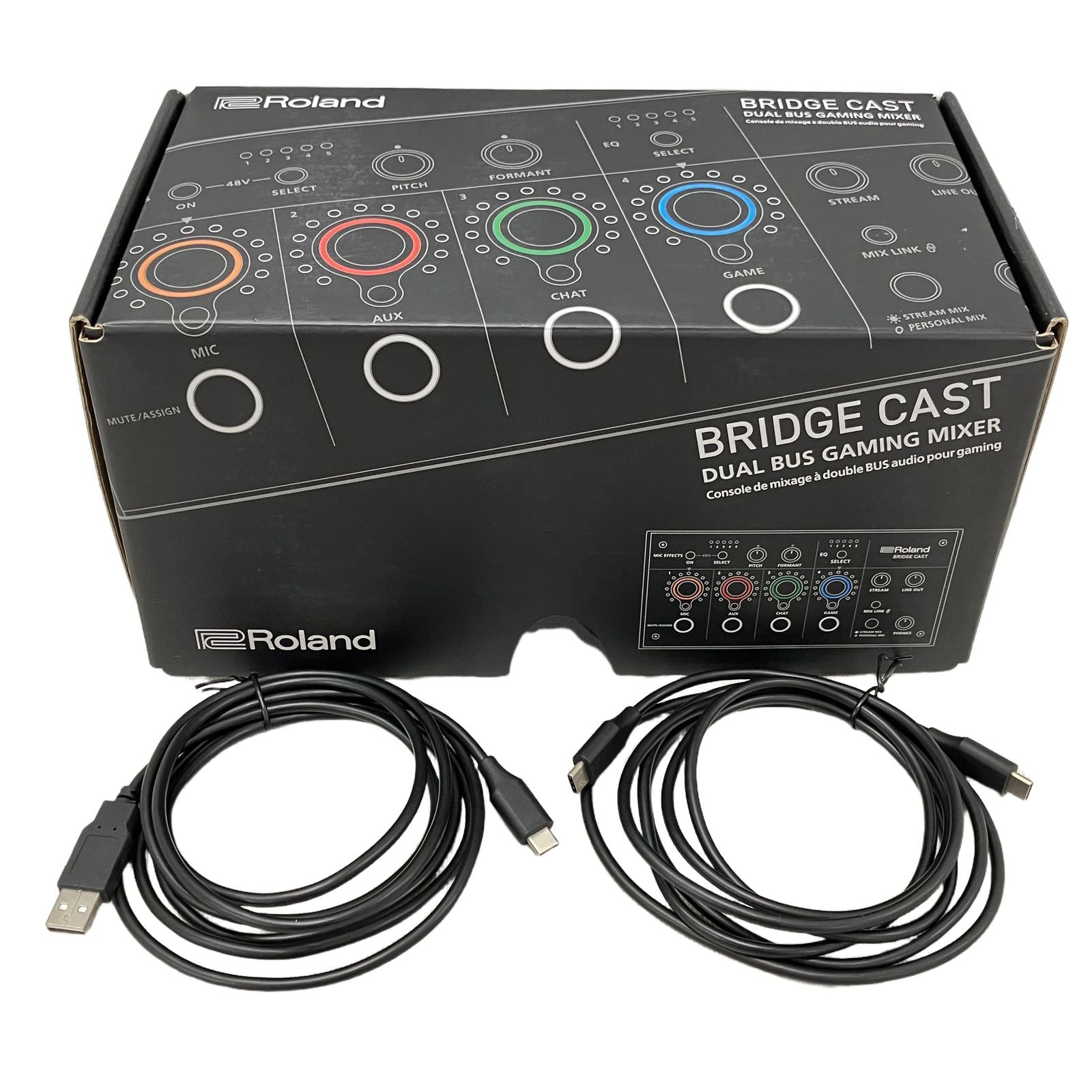Audio Interface Roland Bridge Cast Dual Bus Gaming Mixer Dac H11477147