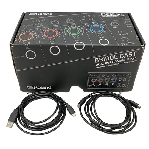 Audio Interface Roland Bridge Cast Dual Bus Gaming Mixer Dac H11477147