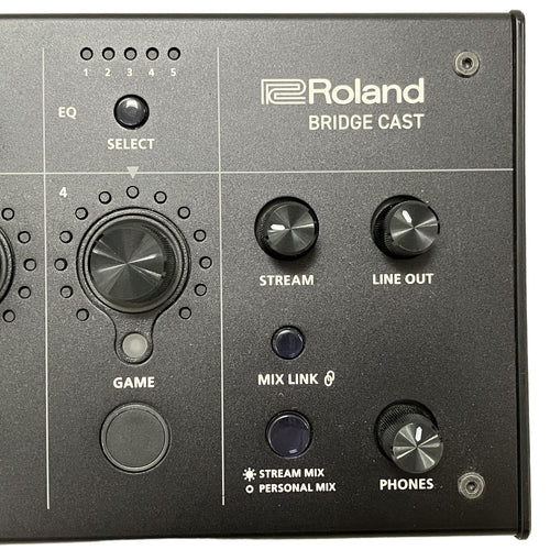 Audio Interface Roland Bridge Cast Dual Bus Gaming Mixer Dac H11477147