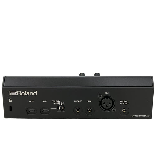 Audio Interface Roland Bridge Cast Dual Bus Gaming Mixer Dac H11477147