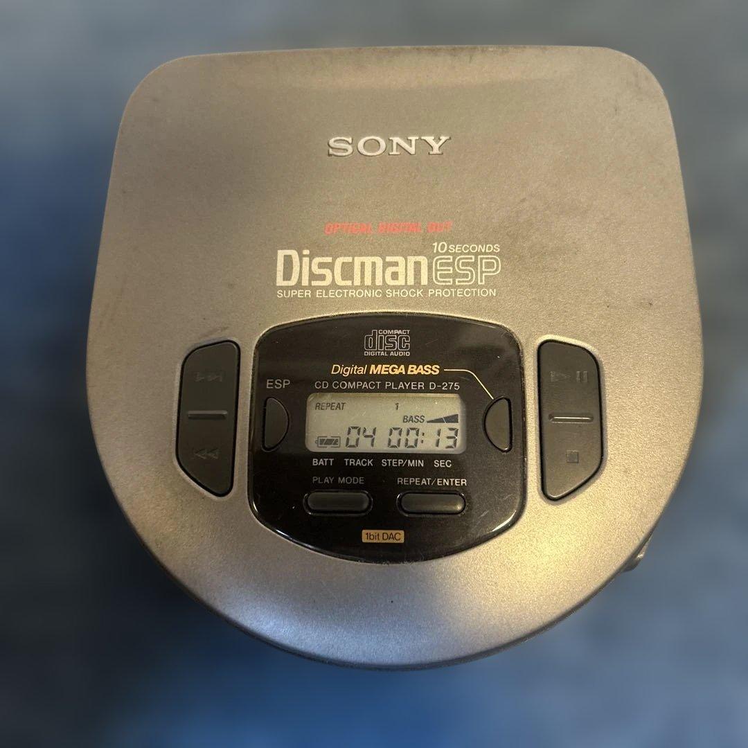 Sony Portable Cd Players Discman D-275