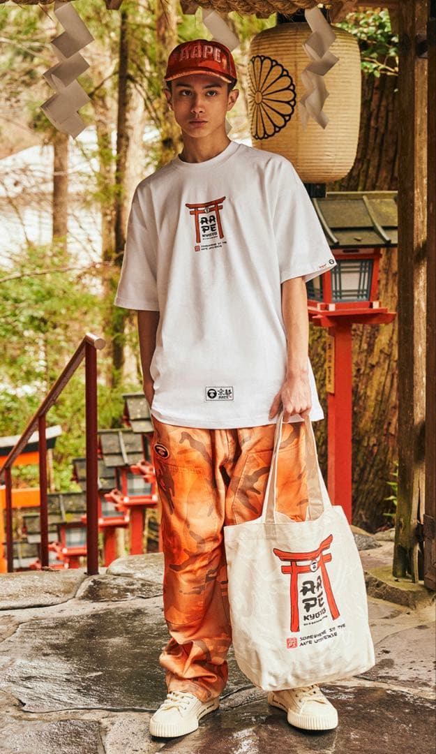 A Bathing Ape Tote Bags