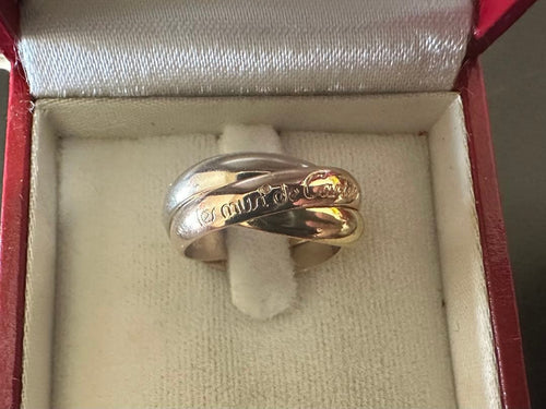 Cartier Rings K18 48 6.9G