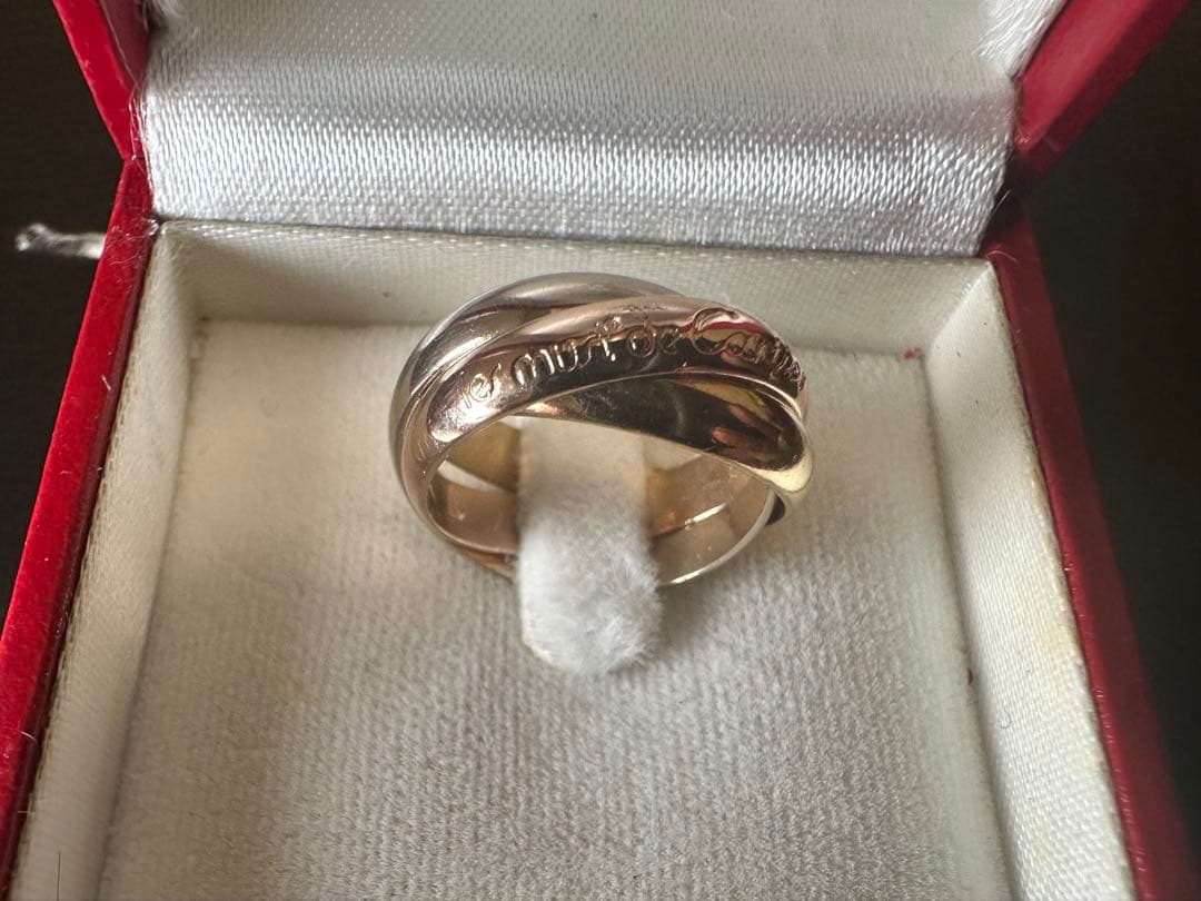Cartier Rings K18 48 6.9G