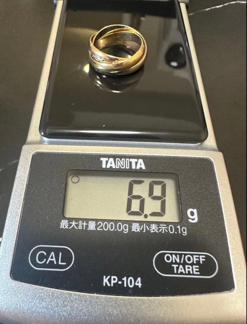 Cartier Rings K18 48 6.9G