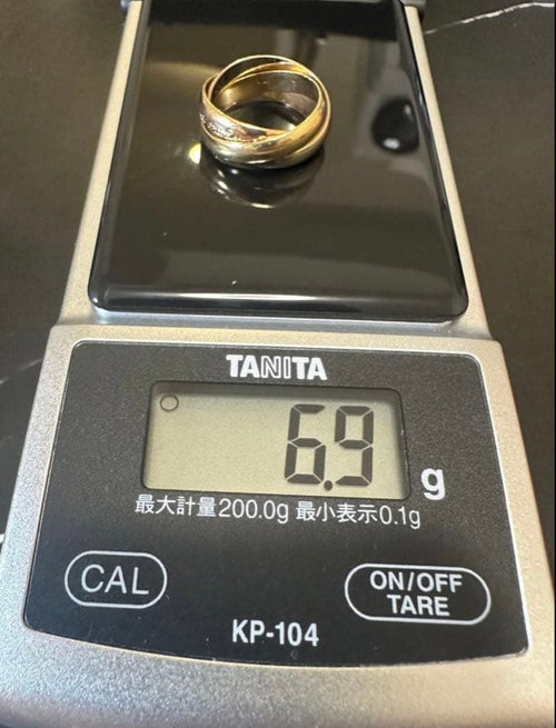 Cartier Rings 750 48 6.9G