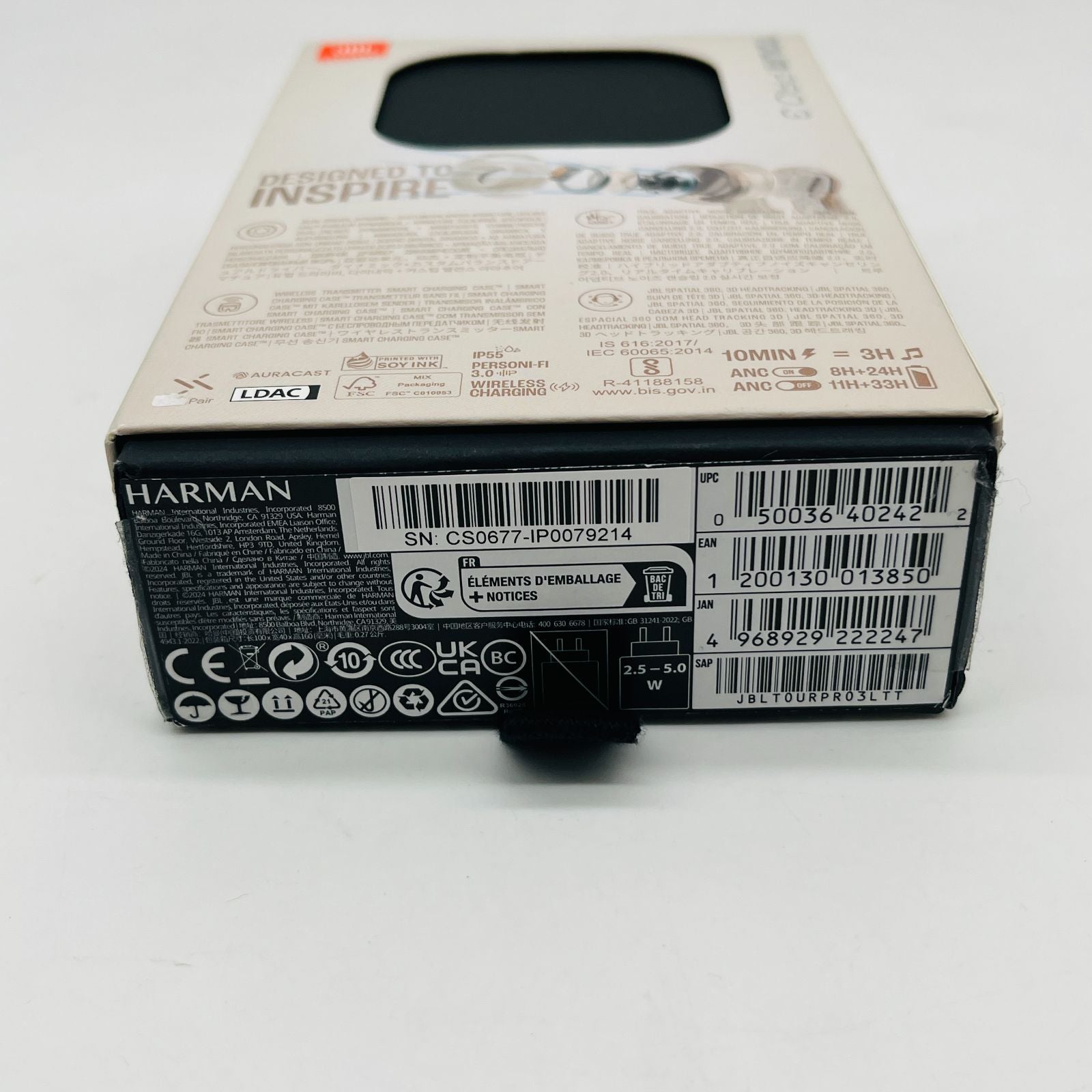Jbl Wireless Earphone Tour Pro 3 Jbltourpro3Ltt Ldac