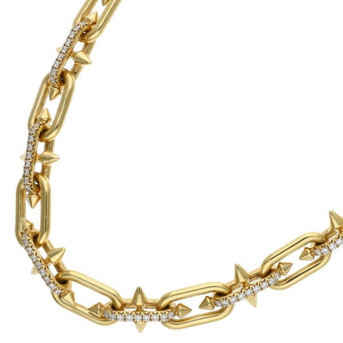 Tiffany Necklace K18Yg 16.75
