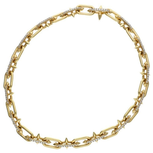 Tiffany Necklace K18Yg 16.75