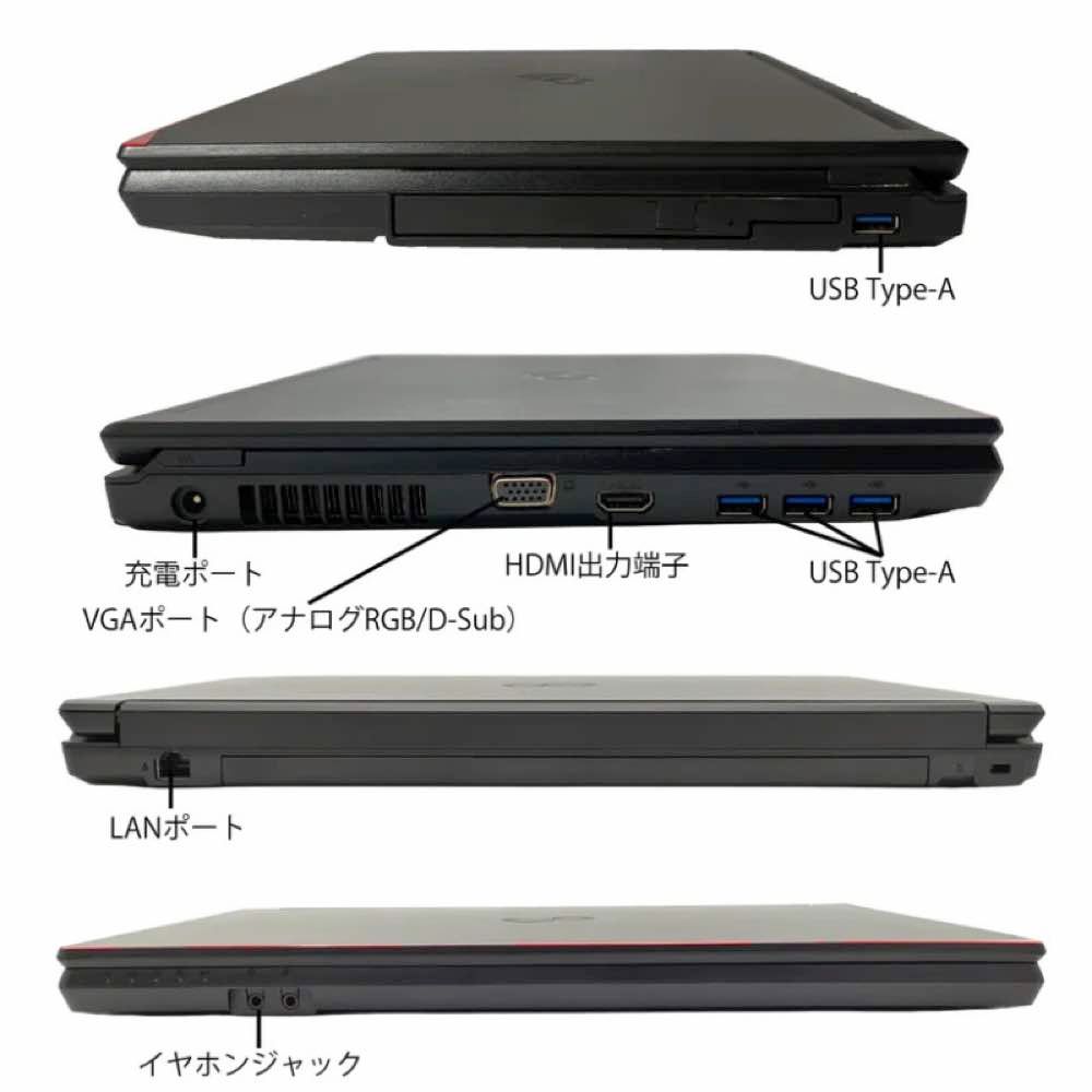 Fujitsu Windows Notebook Body Lifebook A5510 Core I5 10210U/ 16Gb/ Ssd
