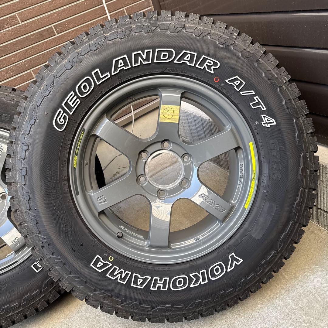 Rays 18 Inches 57Dr-X 2122Ltd A/T4