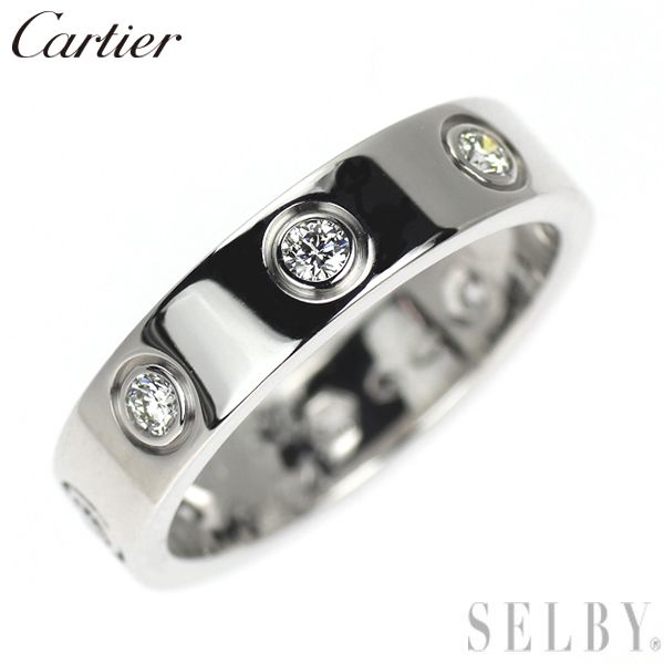 Cartier Ring K18Wg 45