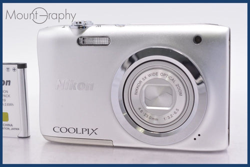 Compact Digital Camera Nikon Coolpix A100 5X #Am2443