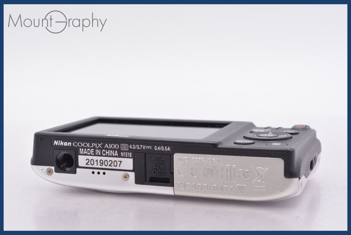 Compact Digital Camera Nikon Coolpix A100 5X #Am2443