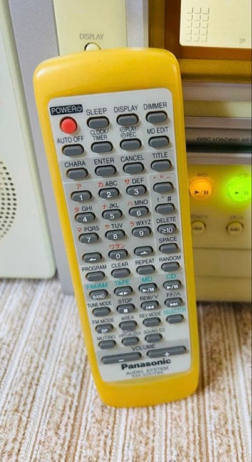 Panasonic Cd, Md Cassette Decks Stereo Sa-Pm35Md