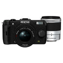 Digital Slr Pentax Q7 02 Standard Zoom 06 Telephoto Black