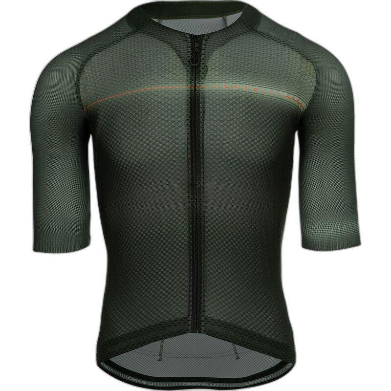T -Shirt Castelli Climbers Ac Edition Jersey Mens Deep Greendefender Greenfiery