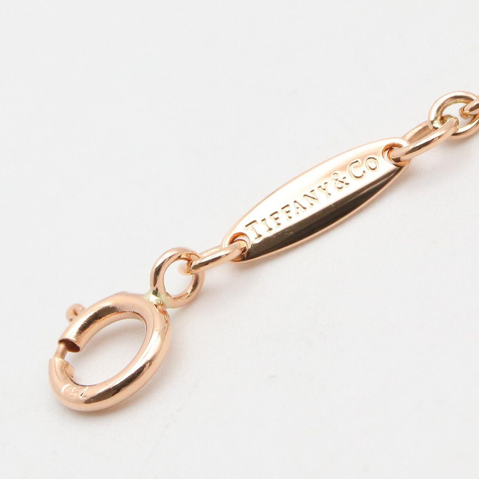 Tiffany Bracelet Co 18 K18Pg Used A