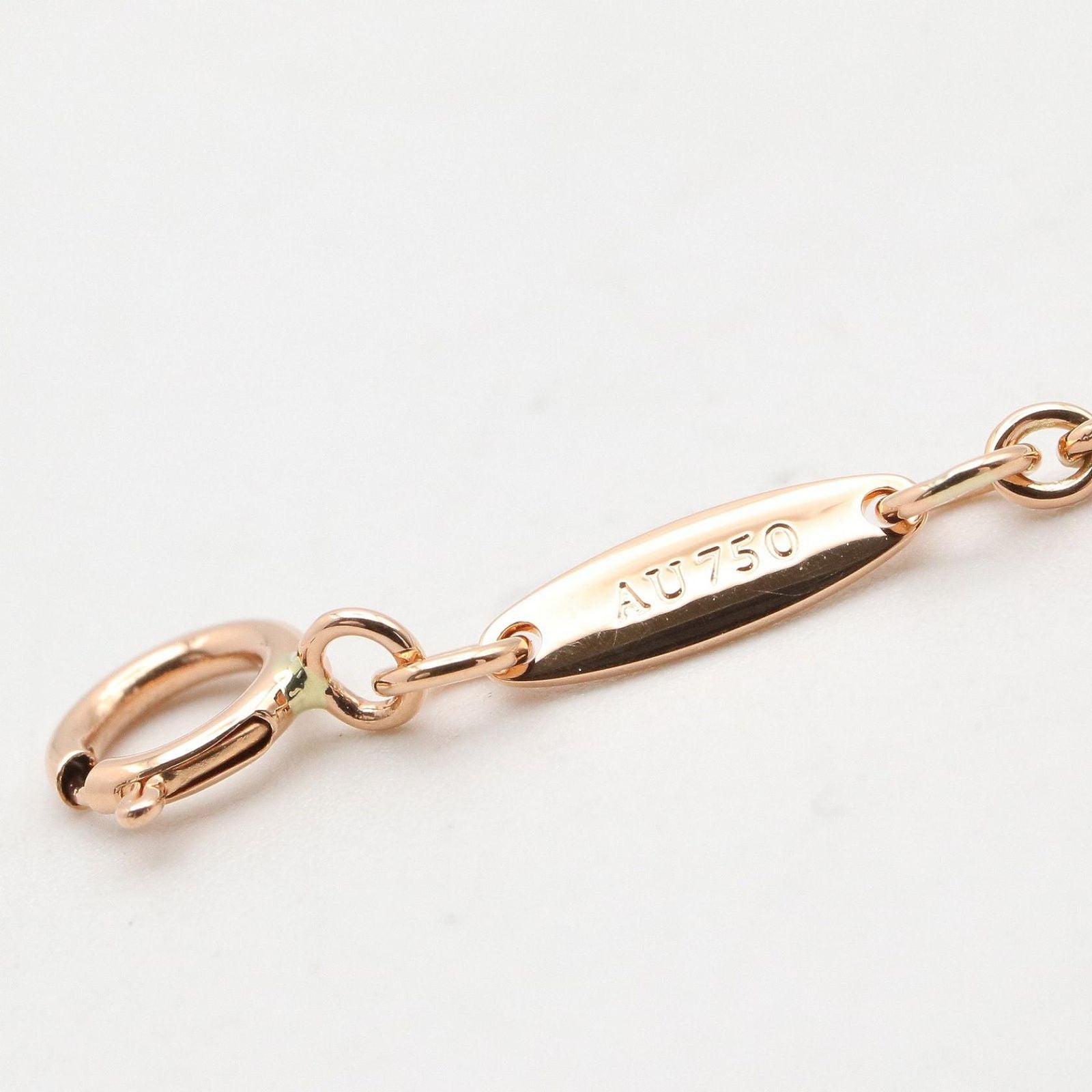 Tiffany Bracelet Co 18 K18Pg Used A