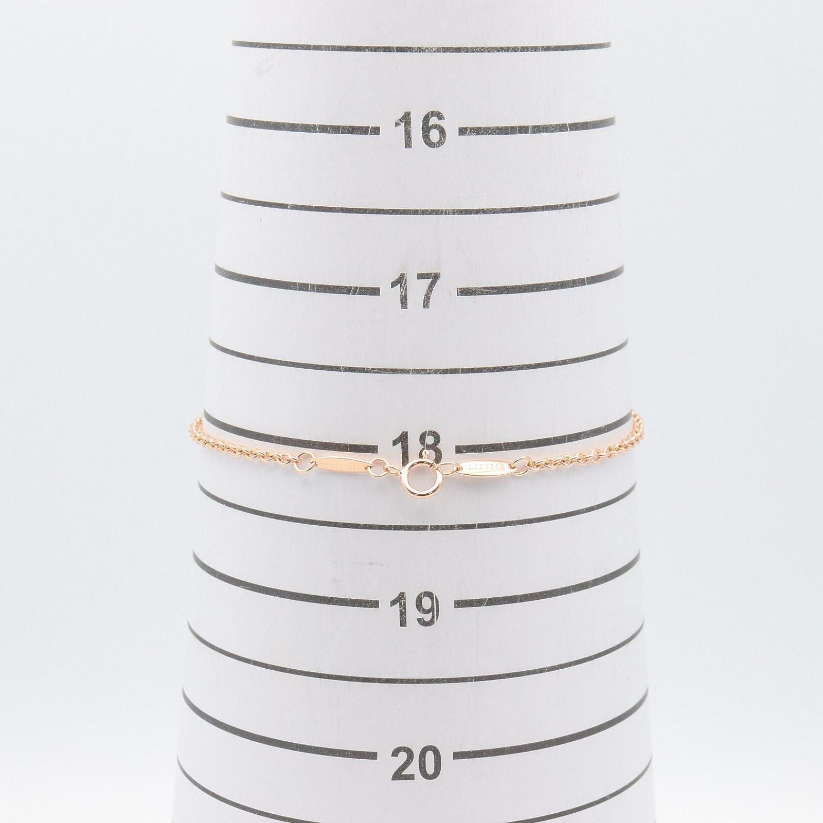 Tiffany Bracelet Co 18 K18Pg Used A