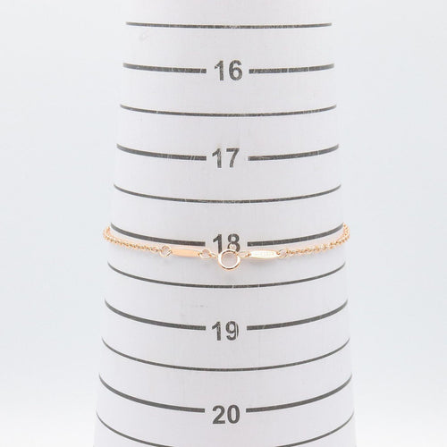 Tiffany Bracelet Co 18 K18Pg Used A