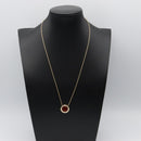 Tiffany Necklace Co T Two 40.5/45.5 K18
