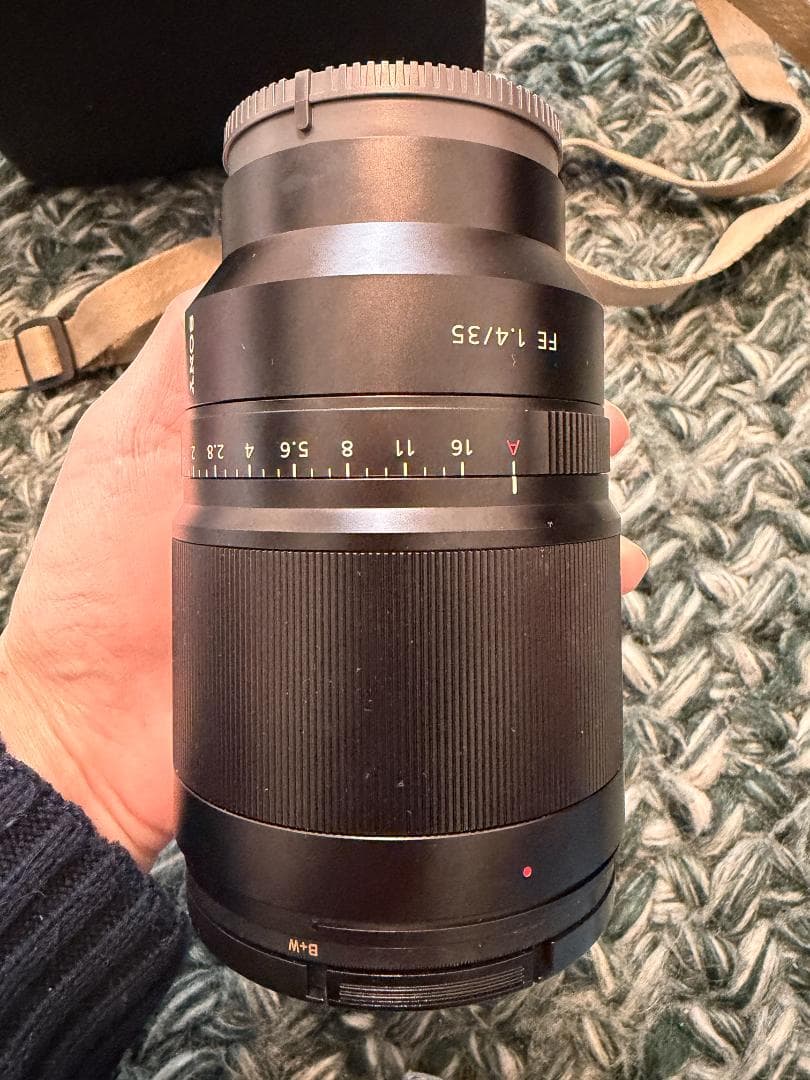 Sony Mirrorless Interchangeable Lips 7Riii 3217 Fe35Mm F1.4 Za