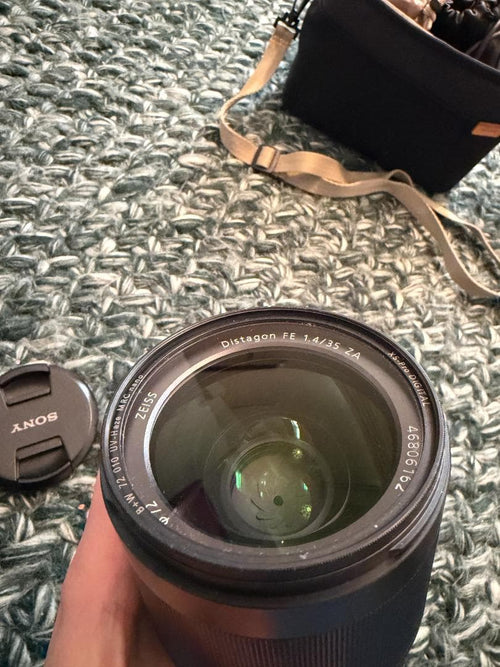 Sony Mirrorless Interchangeable Lips 7Riii 3217 Fe35Mm F1.4 Za