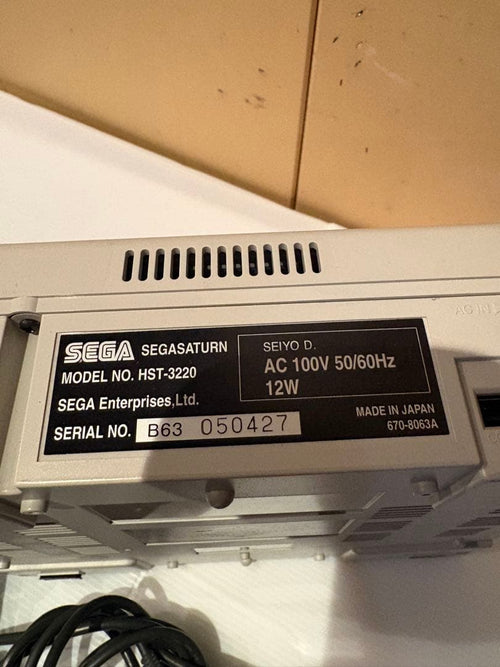 Sega Consoles Hst-3220