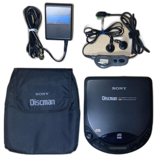 Sony Portable Cd Player Discman D-223