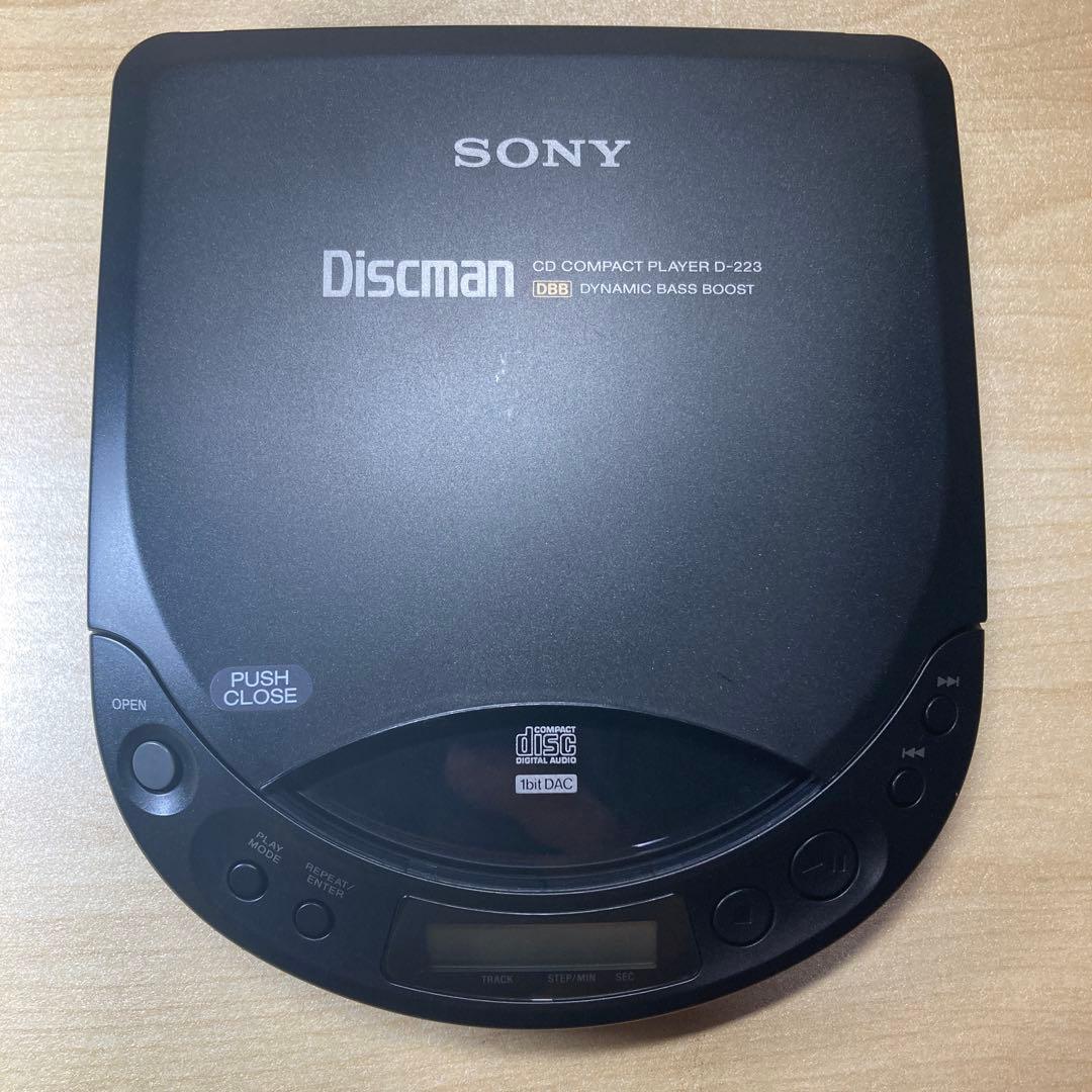 Sony Portable Cd Player Discman D-223