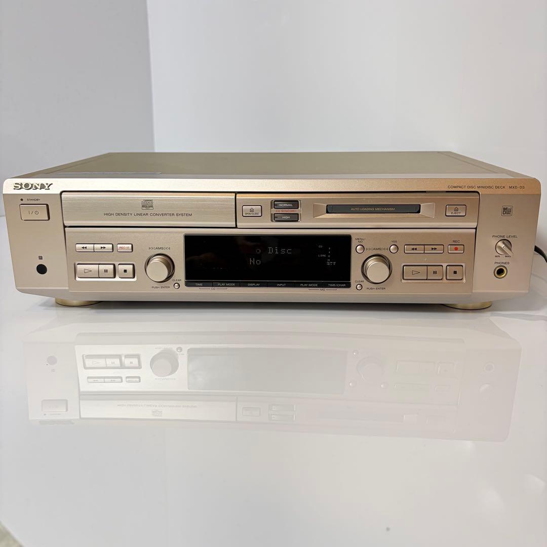 Sony Cd, Md Cassette Decks Mxd-D3
