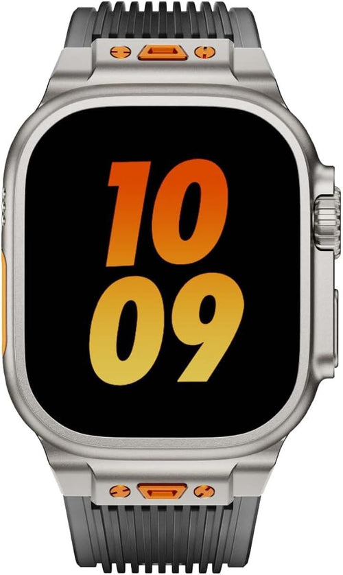 Others Royce&Roland Apple Watch Ultra 3 2 1 Series 10 8 7 6 5 (Clear Black)