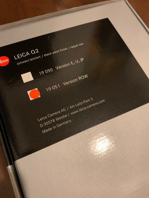 Leica Compact Digital Cameras Q2
