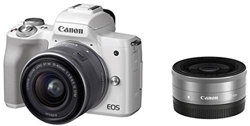 Digital Slr Canon Eos Kiss M Eoskissmwh-Wlk