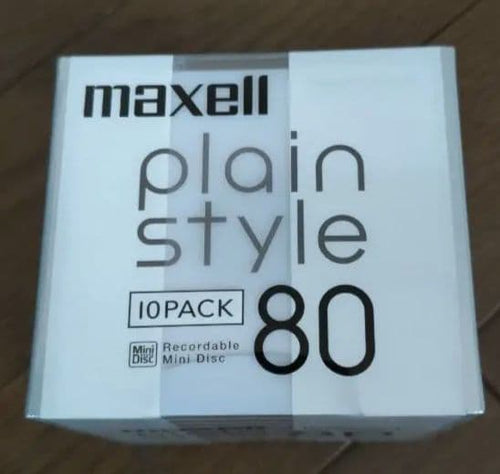 Maxell Md Plain Style 80 10Pack