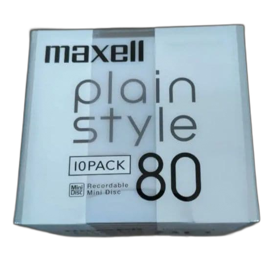Maxell Md Plain Style 80 10Pack