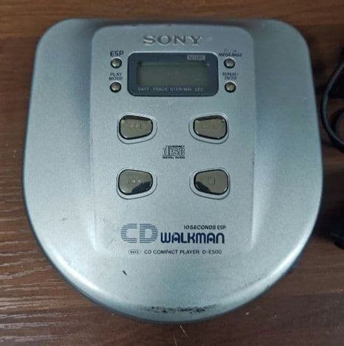 Portable Cd Player Sony Walkman D-E500