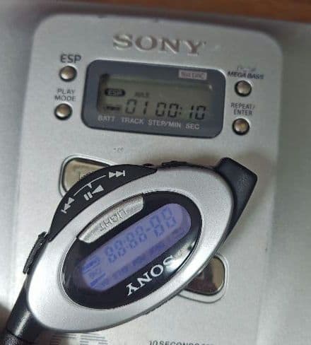 Portable Cd Player Sony Walkman D-E500