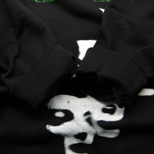 Trainer Sweatshirts Raf Simons 22Aw Destroyed Altered Realityprint Crewneck